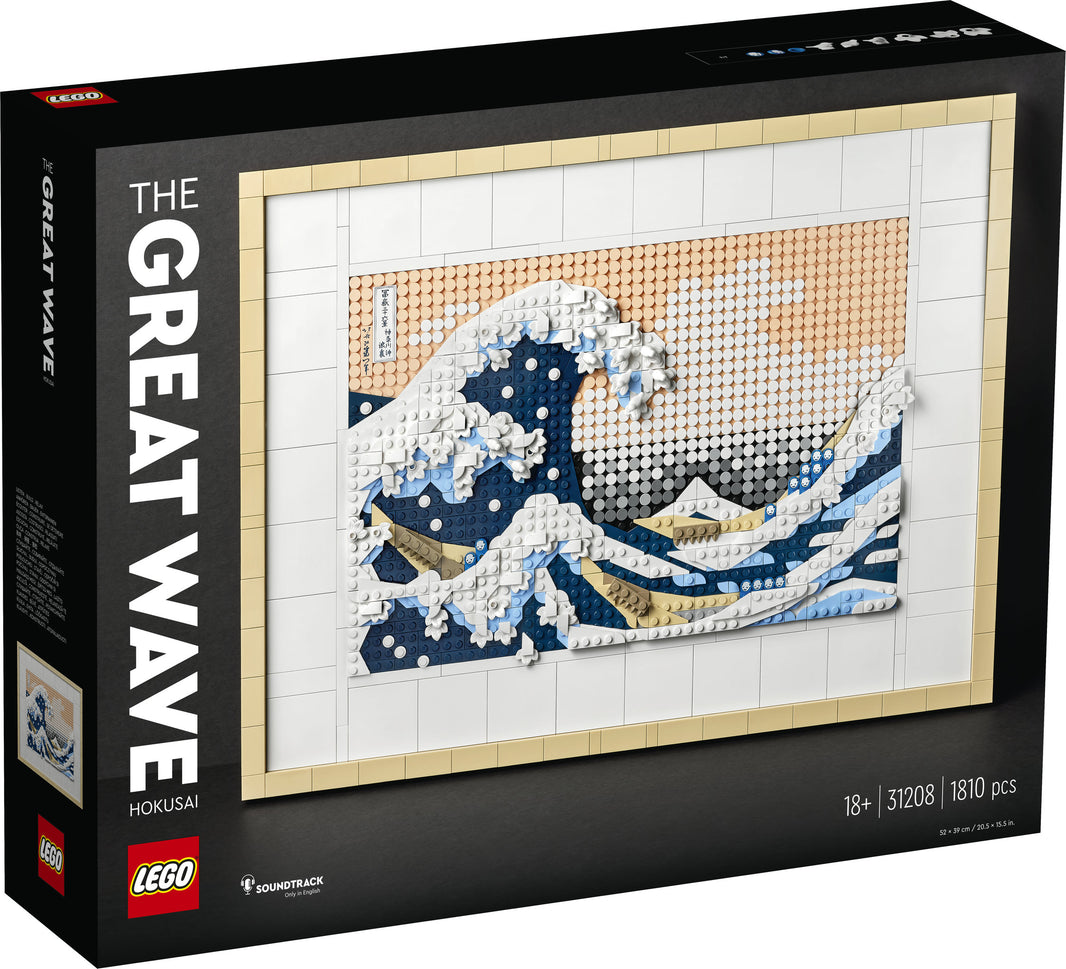 LEGO ART - Hokusai – Grosse Welle (31208) – im GOLDSTEIN.SHOP verfügbar mit Gratisversand ab Schweizer Lager