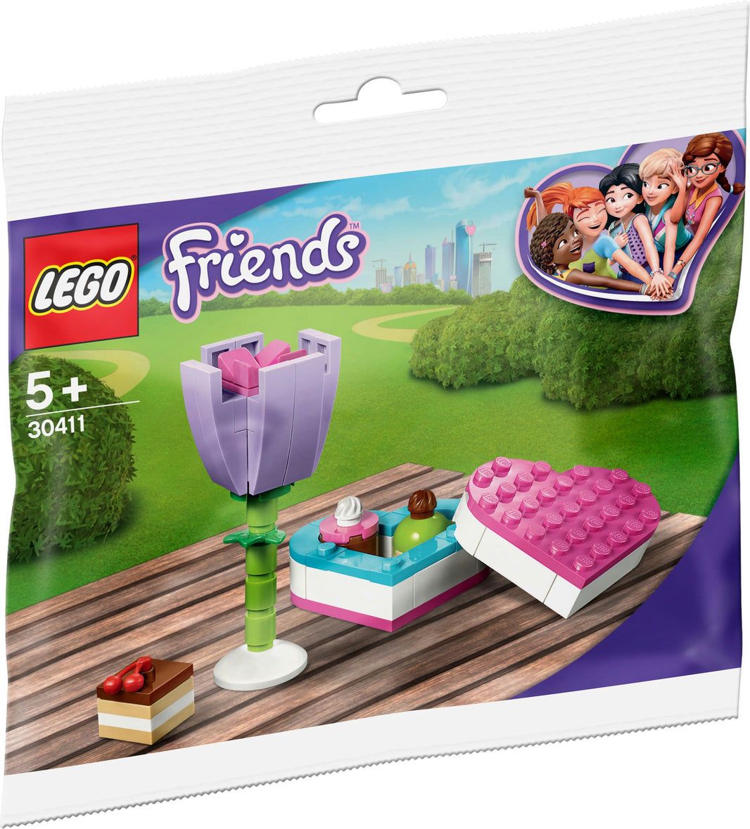 LEGO Friends - • Pralinenschachtel & Blume (30411)