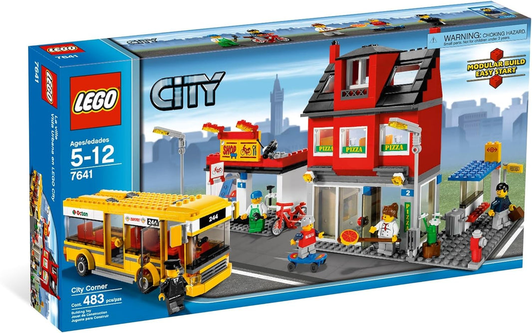 LEGO City Stadtviertel mit Bus (7641) – im GOLDSTEIN.SHOP verfügbar mit Gratisversand ab Schweizer Lager