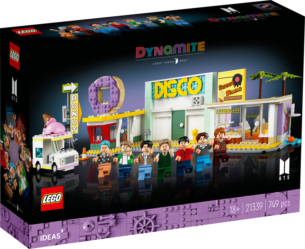 LEGO Ideas - BTS Dynamite (21339) – im GOLDSTEIN.SHOP verfügbar mit Gratisversand ab Schweizer Lager