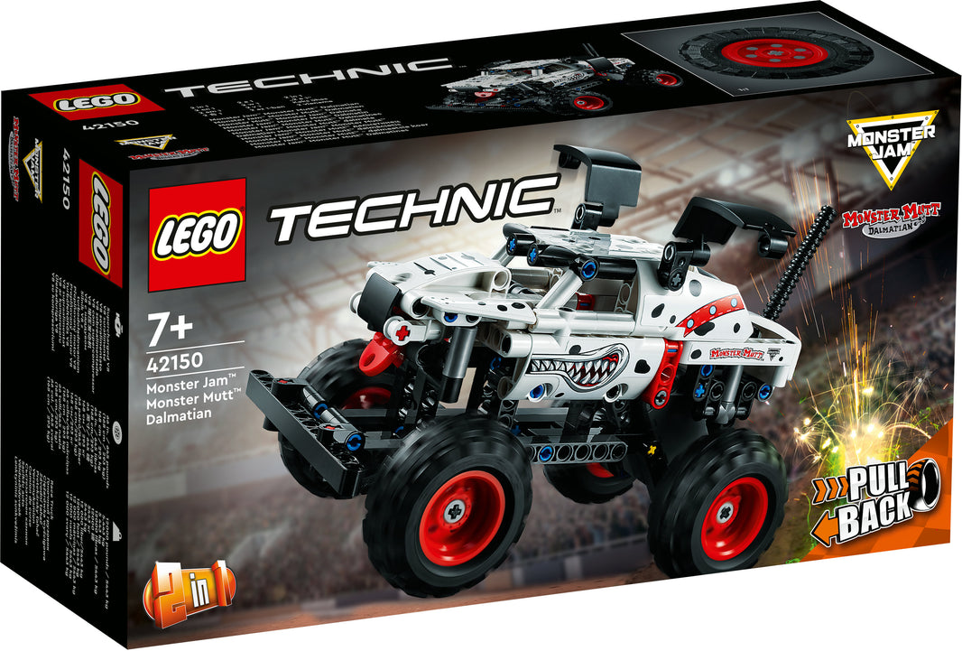LEGO Technic - Monster Jam Monster Mutt Dalmatian (42150) – im GOLDSTEIN.SHOP verfügbar mit Gratisversand ab Schweizer Lager