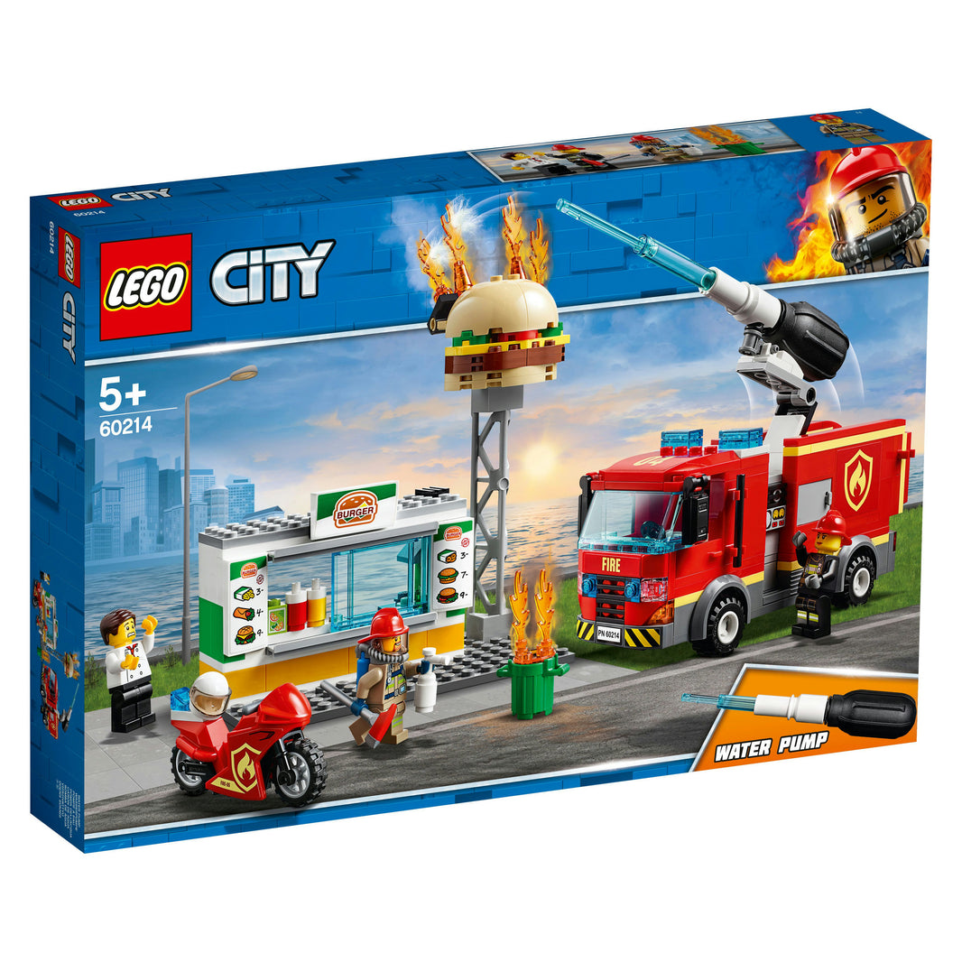 LEGO City - Feuerwehreinsatz im Burger-Restaurant (60214)