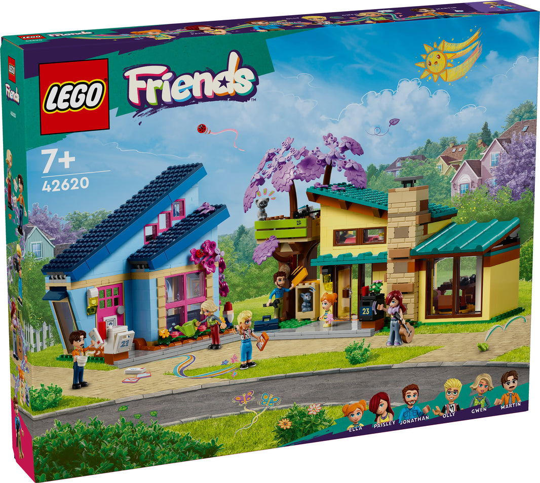 LEGO Friends - Ollys und Paisleys Familien Haus (42620) – im GOLDSTEIN.SHOP verfügbar mit Gratisversand ab Schweizer Lager