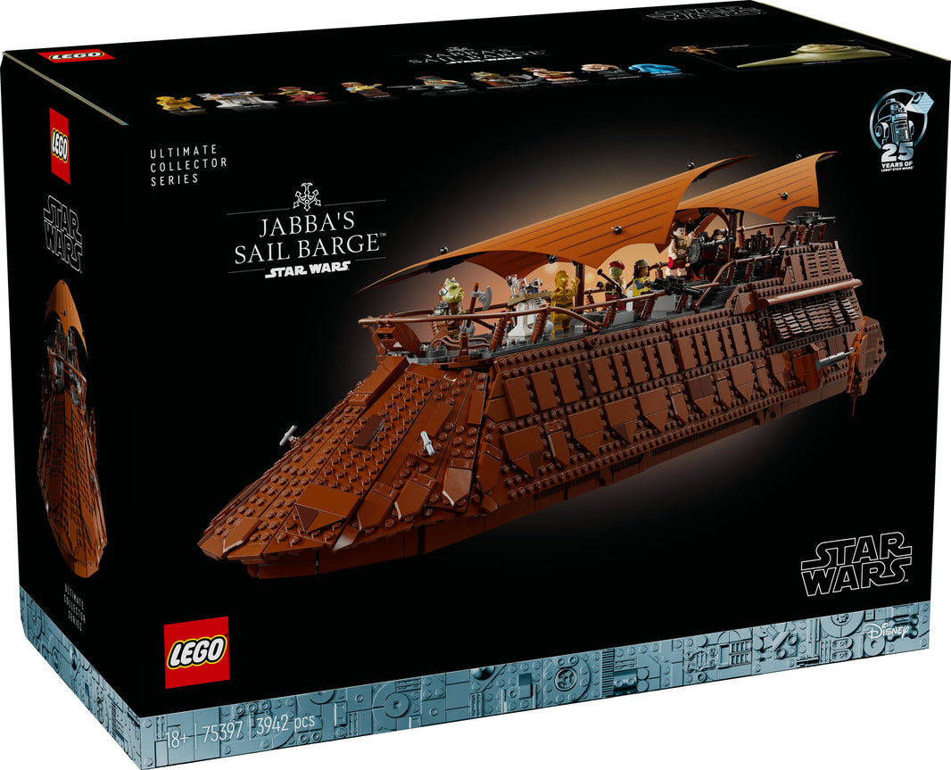 LEGO Star Wars - Jabbas Segelbarke (75397) – im GOLDSTEIN.SHOP verfügbar mit Gratisversand ab Schweizer Lager