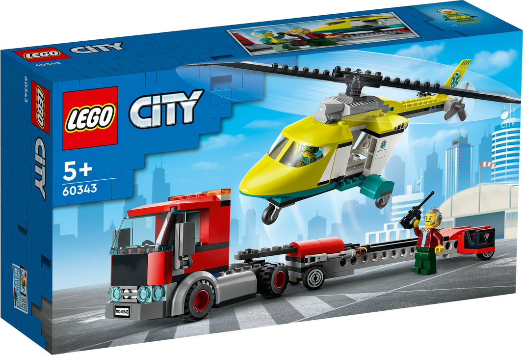 LEGO City - Hubschrauber Transporter (60343)