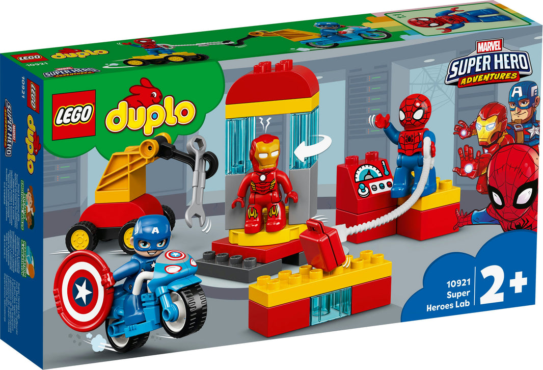 LEGO DUPLO Super Heroes - Iron Mans Labor-Treffpunkt (10921)