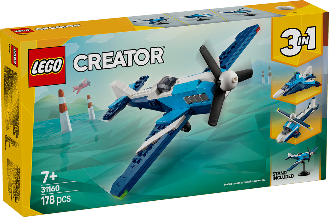 LEGO Creator - Flieger: Rennflugzeug (31160) – im GOLDSTEIN.SHOP verfügbar mit Gratisversand ab Schweizer Lager