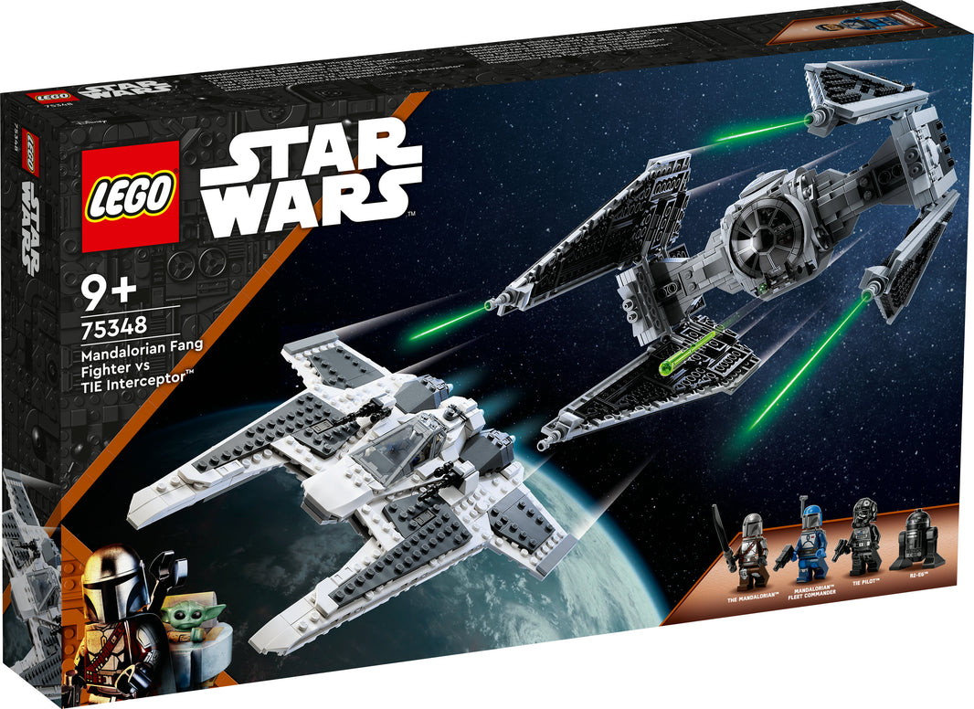 LEGO Star Wars - Mandalorianischer Fang Fighter vs. TIE Interceptor (75348) – im GOLDSTEIN.SHOP verfügbar mit Gratisversand ab Schweizer Lager