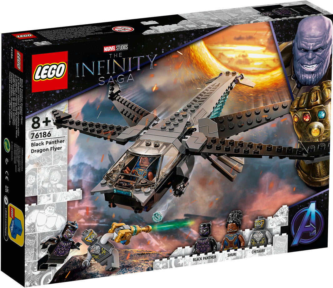 LEGO Super Heroes - Black Panthers Libelle (76186)