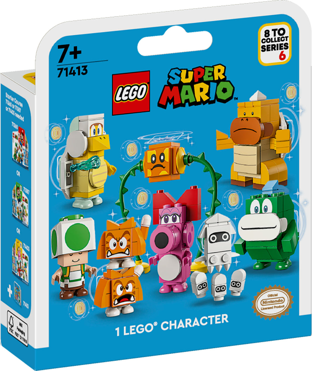 LEGO Super Mario - Mario-Charaktere-Serie 6 (71413) – im GOLDSTEIN.SHOP verfügbar mit Gratisversand ab Schweizer Lager