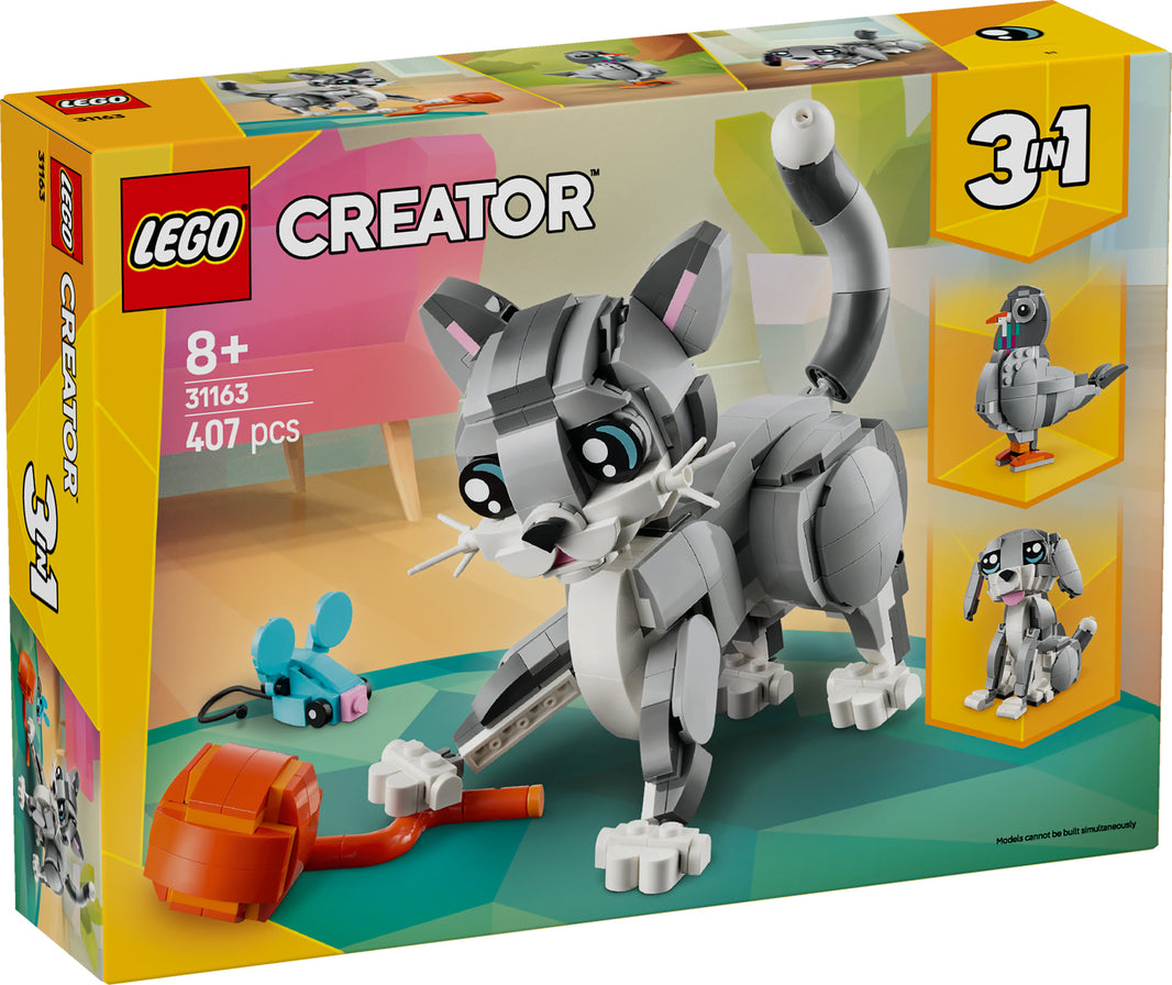 LEGO Creator - Graue Katze (31163) – im GOLDSTEIN.SHOP verfügbar mit Gratisversand ab Schweizer Lager