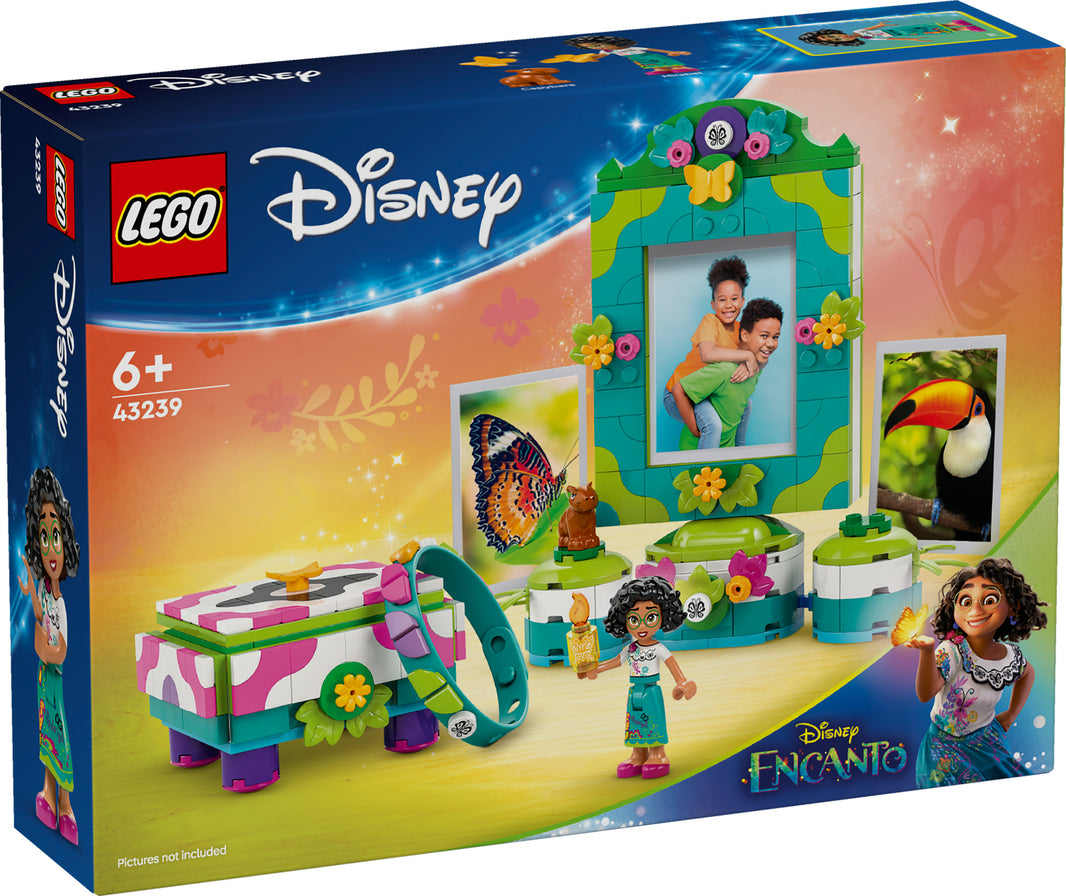 LEGO Disney - Mirabels Fotorahmen und Schmuckkassette (43239) – im GOLDSTEIN.SHOP verfügbar mit Gratisversand ab Schweizer Lager