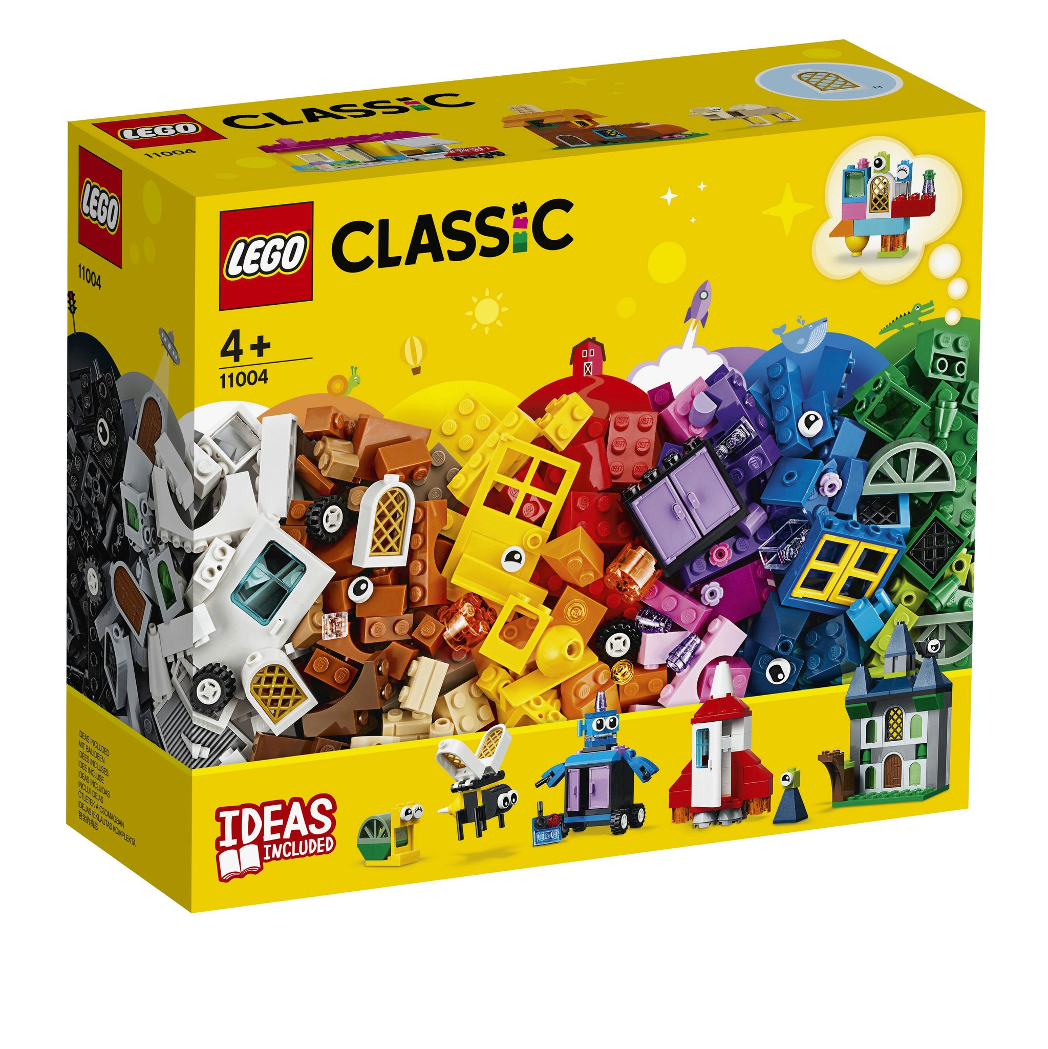 LEGO Classic - LEGO Bausteine - kreativ mit Fenstern (11004)