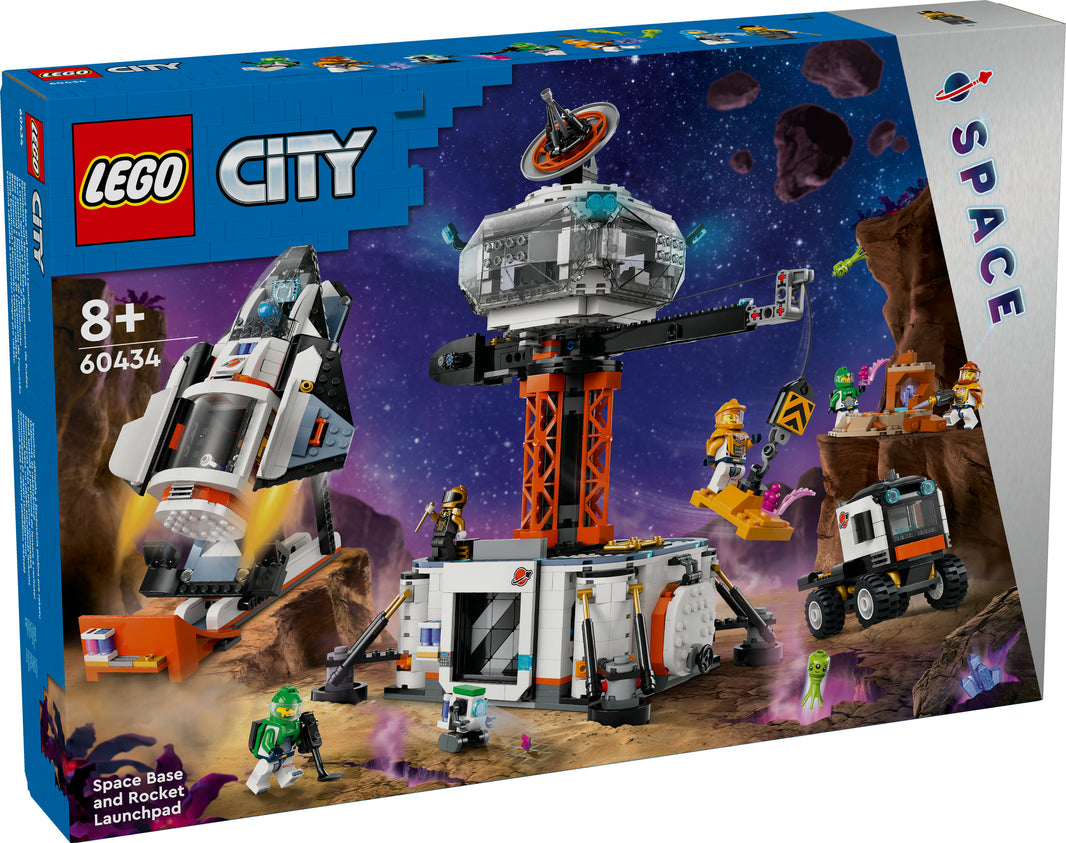LEGO City - Raumbasis mit Startrampe (60434) – im GOLDSTEIN.SHOP verfügbar mit Gratisversand ab Schweizer Lager