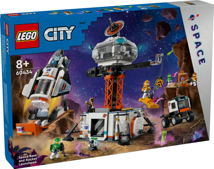 LEGO City - Raumbasis mit Startrampe (60434) – im GOLDSTEIN.SHOP verfügbar mit Gratisversand ab Schweizer Lager