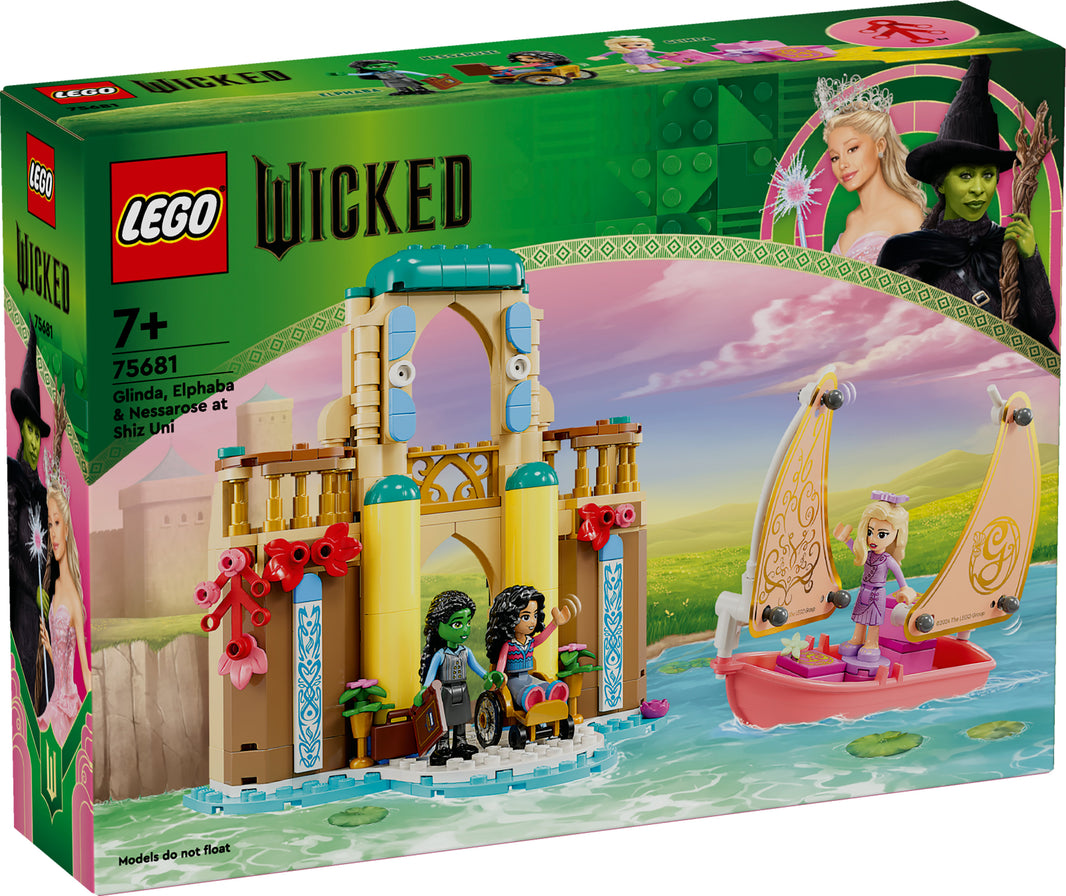 LEGO Wicked - Glinda, Elphaba und Nessarose an der Universität Shiz (75681) – im GOLDSTEIN.SHOP verfügbar mit Gratisversand ab Schweizer Lager