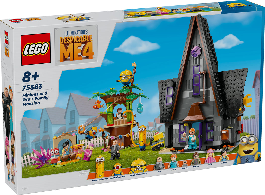 LEGO Despicable Me - Familienvilla von Gru und den Minions (75583) – im GOLDSTEIN.SHOP verfügbar mit Gratisversand ab Schweizer Lager