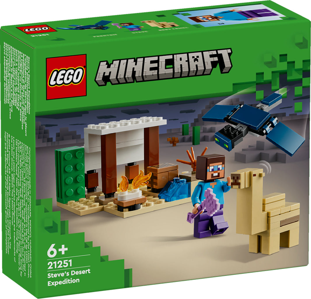 LEGO Minecraft - Steves Wüstenexpedition (21251) – im GOLDSTEIN.SHOP verfügbar mit Gratisversand ab Schweizer Lager