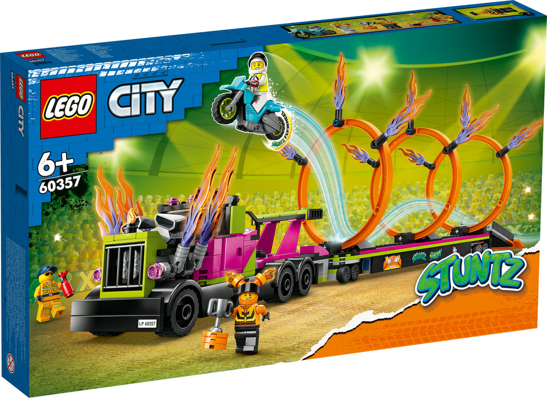 LEGO City - Stunttruck mit Feuerreifen-Challenge (60357) – im GOLDSTEIN.SHOP verfügbar mit Gratisversand ab Schweizer Lager