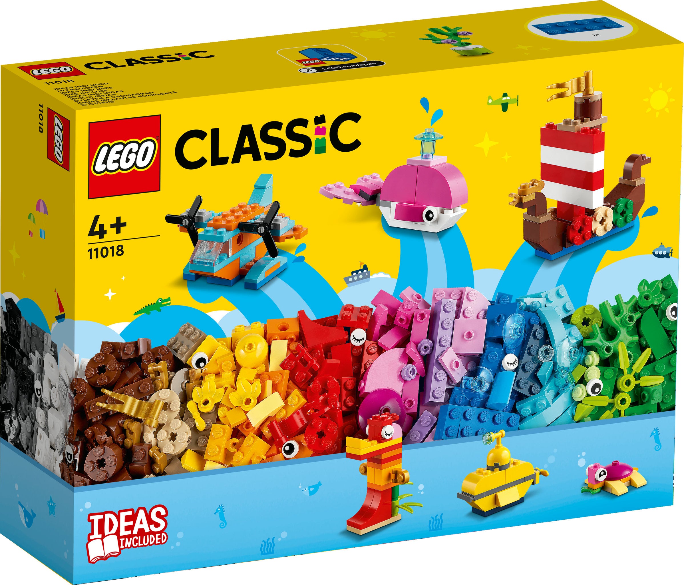 LEGO Classic - Kreativer Meeresspass (11018)