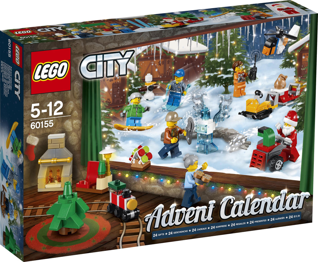 LEGO City Adventskalender 2017 (60155) – im GOLDSTEIN.SHOP verfügbar mit Gratisversand ab Schweizer Lager