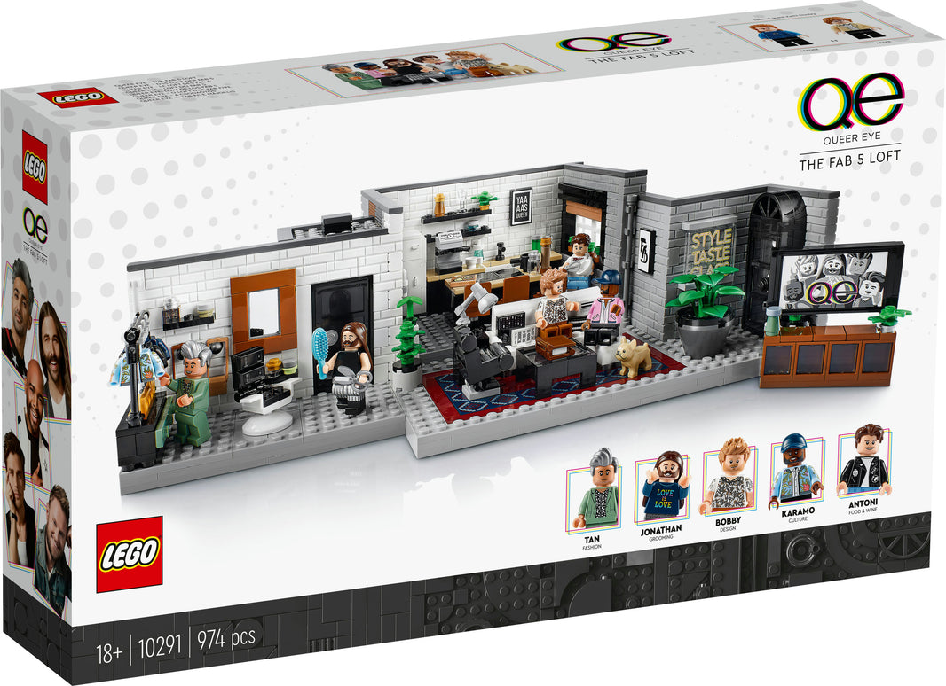 LEGO Icons - Queer Eye – Das Loft der Fab 5 (10291)