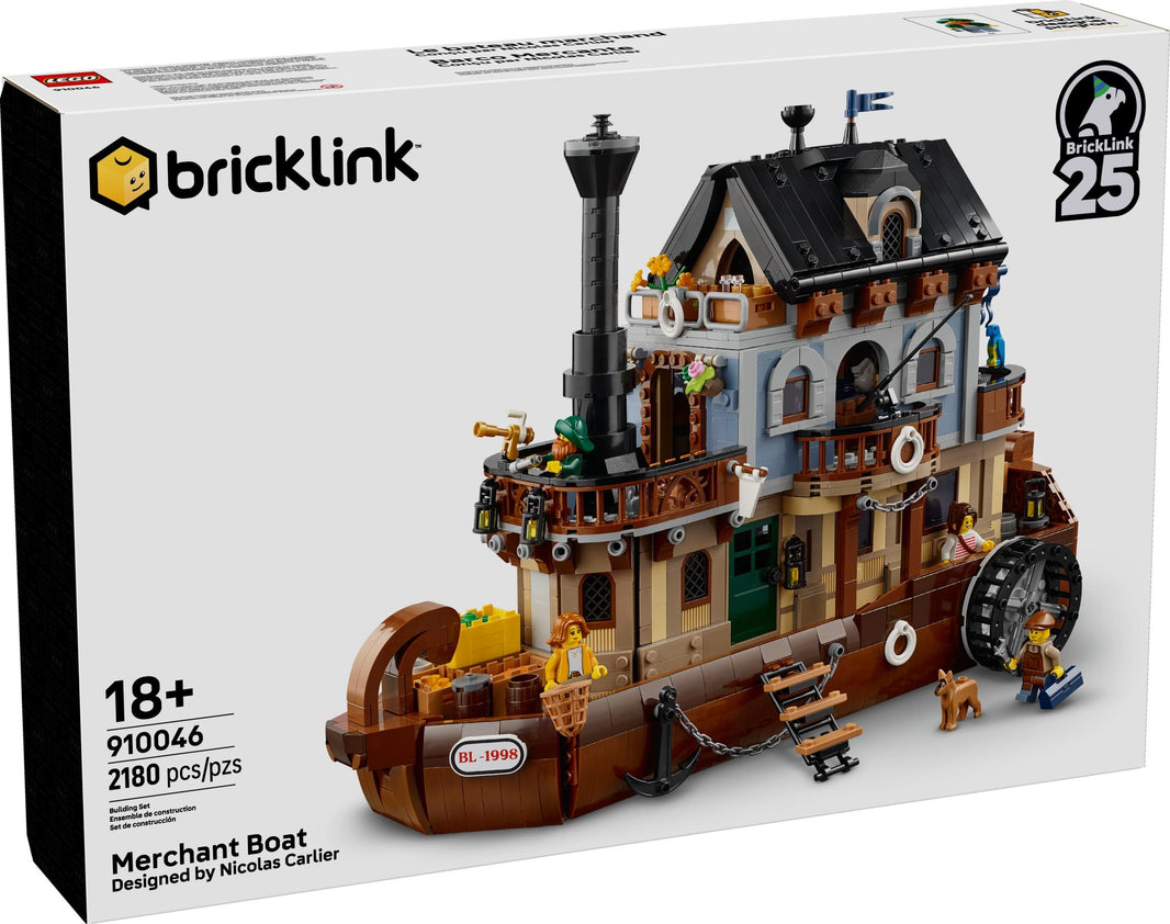 LEGO Bricklink - Handelsraddampfer (910046)