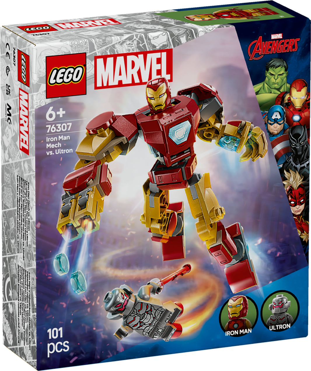 LEGO Marvel - Iron Man Mech vs. Ultron (76307) – im GOLDSTEIN.SHOP verfügbar mit Gratisversand ab Schweizer Lager