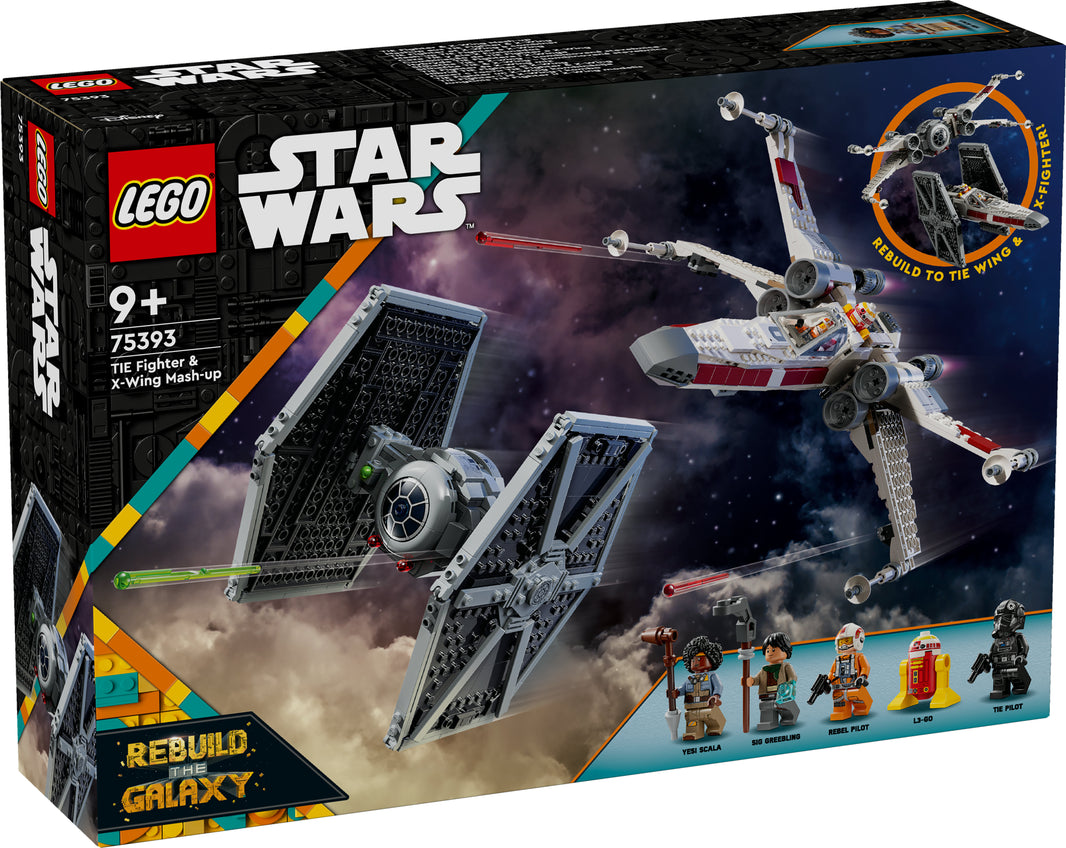 LEGO Star Wars - Mashup aus TIE Fighter & X-Wing (75393) – im GOLDSTEIN.SHOP verfügbar mit Gratisversand ab Schweizer Lager