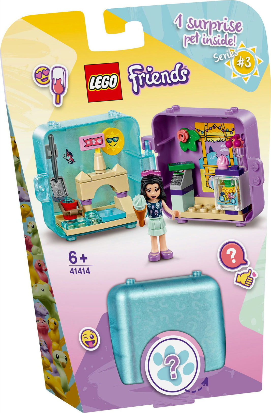 LEGO Friends - Emmas Sommer Würfel - Eis Café (41414)