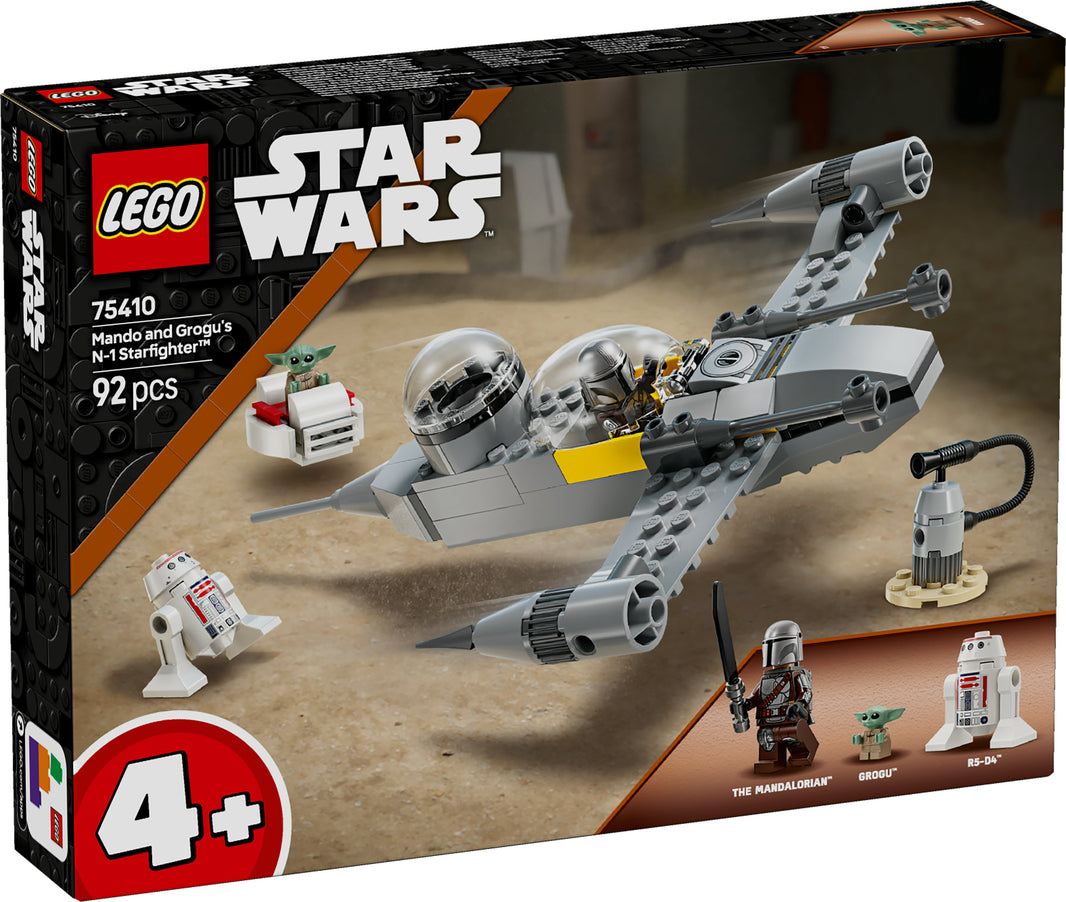 LEGO Star Wars - Mandos und Grogus N-1 Starfighter (75410) – im GOLDSTEIN.SHOP verfügbar mit Gratisversand ab Schweizer Lager