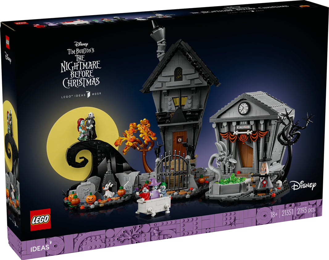 LEGO Ideas - Tim Burtons Disney Film Nightmare Before Christmas (21351) – im GOLDSTEIN.SHOP verfügbar mit Gratisversand ab Schweizer Lager