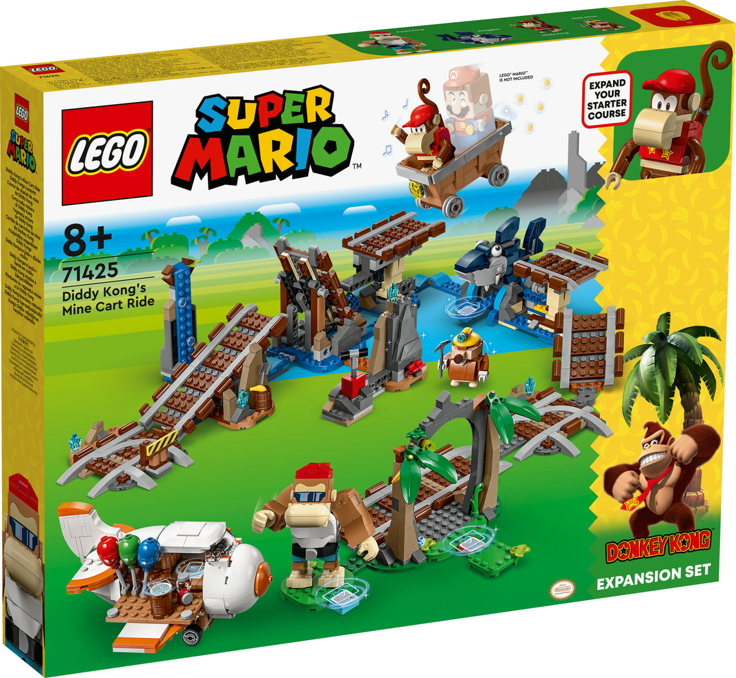 LEGO Super Mario - Diddy Kongs Lorenritt – Erweiterungsset (71425) – im GOLDSTEIN.SHOP verfügbar mit Gratisversand ab Schweizer Lager