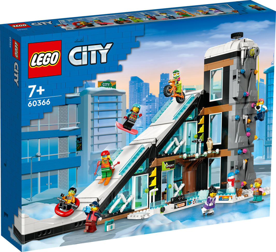 LEGO City - Wintersportpark (60366) – im GOLDSTEIN.SHOP verfügbar mit Gratisversand ab Schweizer Lager