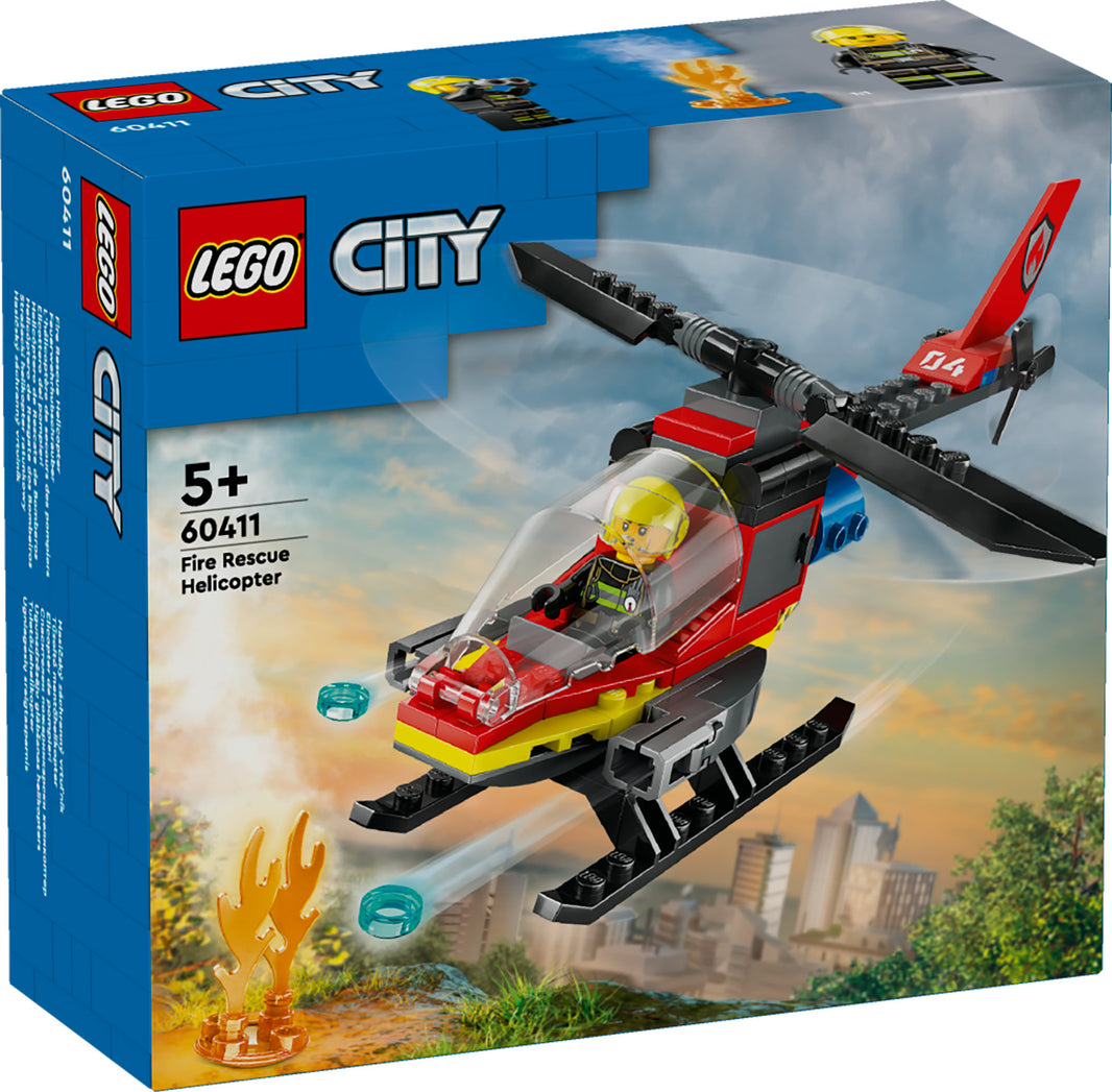 LEGO City - Feuerwehrhubschrauber (60411) – im GOLDSTEIN.SHOP verfügbar mit Gratisversand ab Schweizer Lager