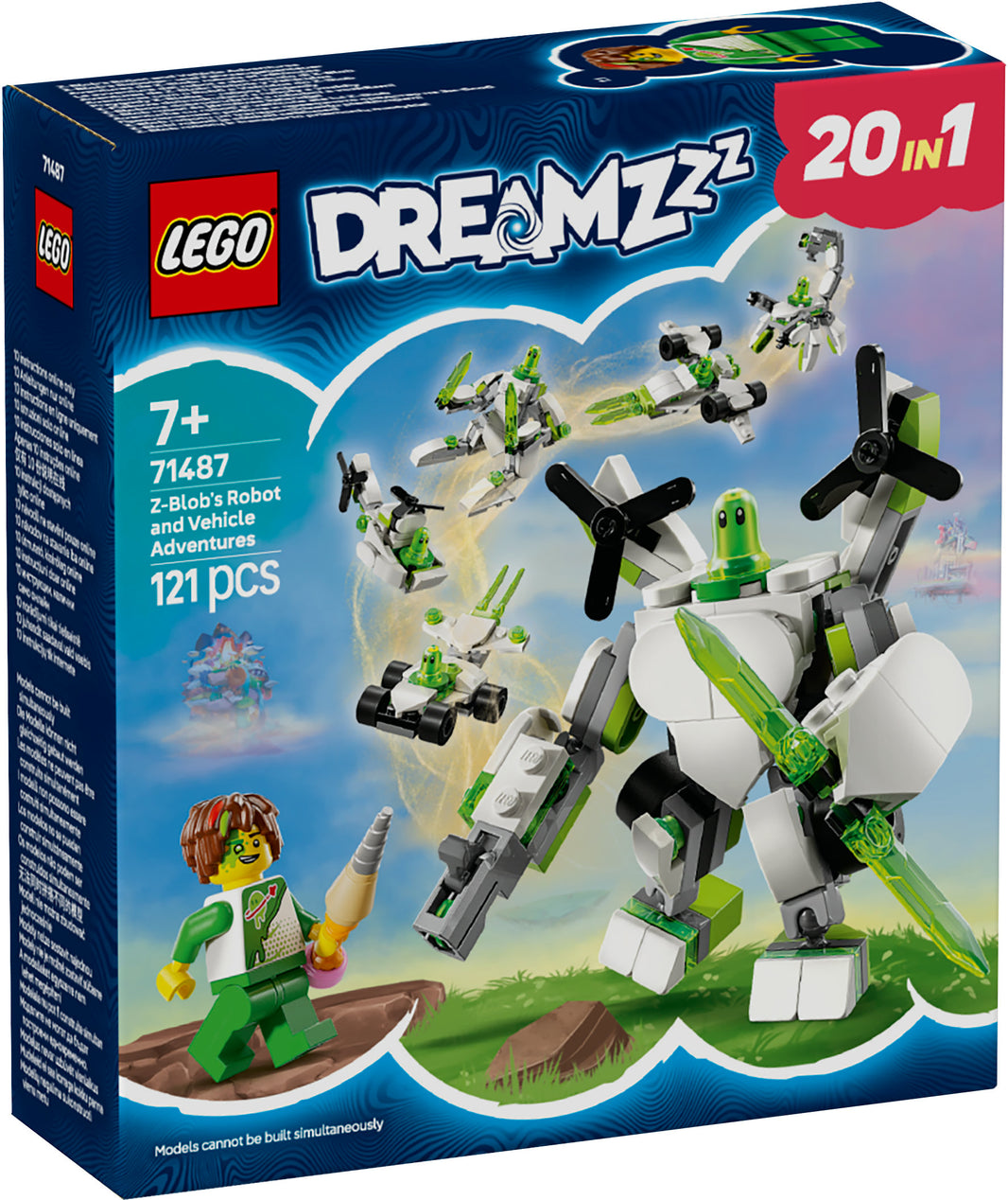 LEGO DREAMZzz - Z-Blob's Roboter- und Fahrzeugabenteuer (71487) – im GOLDSTEIN.SHOP verfügbar mit Gratisversand ab Schweizer Lager