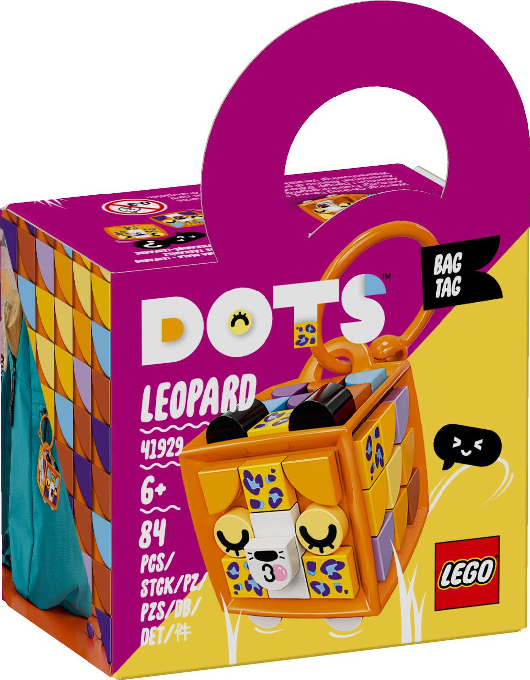 LEGO DOTS - Taschenanhänger Leopard (41929)