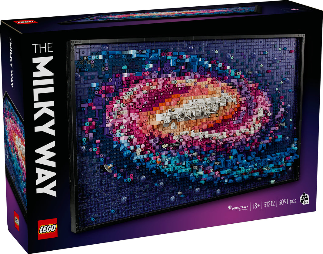 LEGO ART - Die Milchstrassen-Galaxie (31212) – im GOLDSTEIN.SHOP verfügbar mit Gratisversand ab Schweizer Lager
