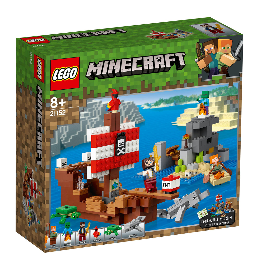 LEGO Minecraft - Das Piratenschiff-Abenteuer (21152)