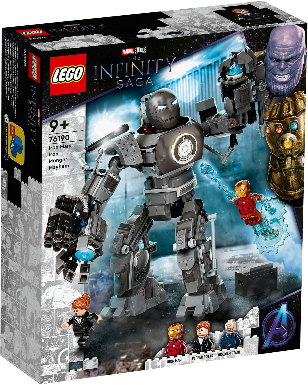 LEGO Super Heroes - Iron Man und das Chaos durch Iron Monger (76190)