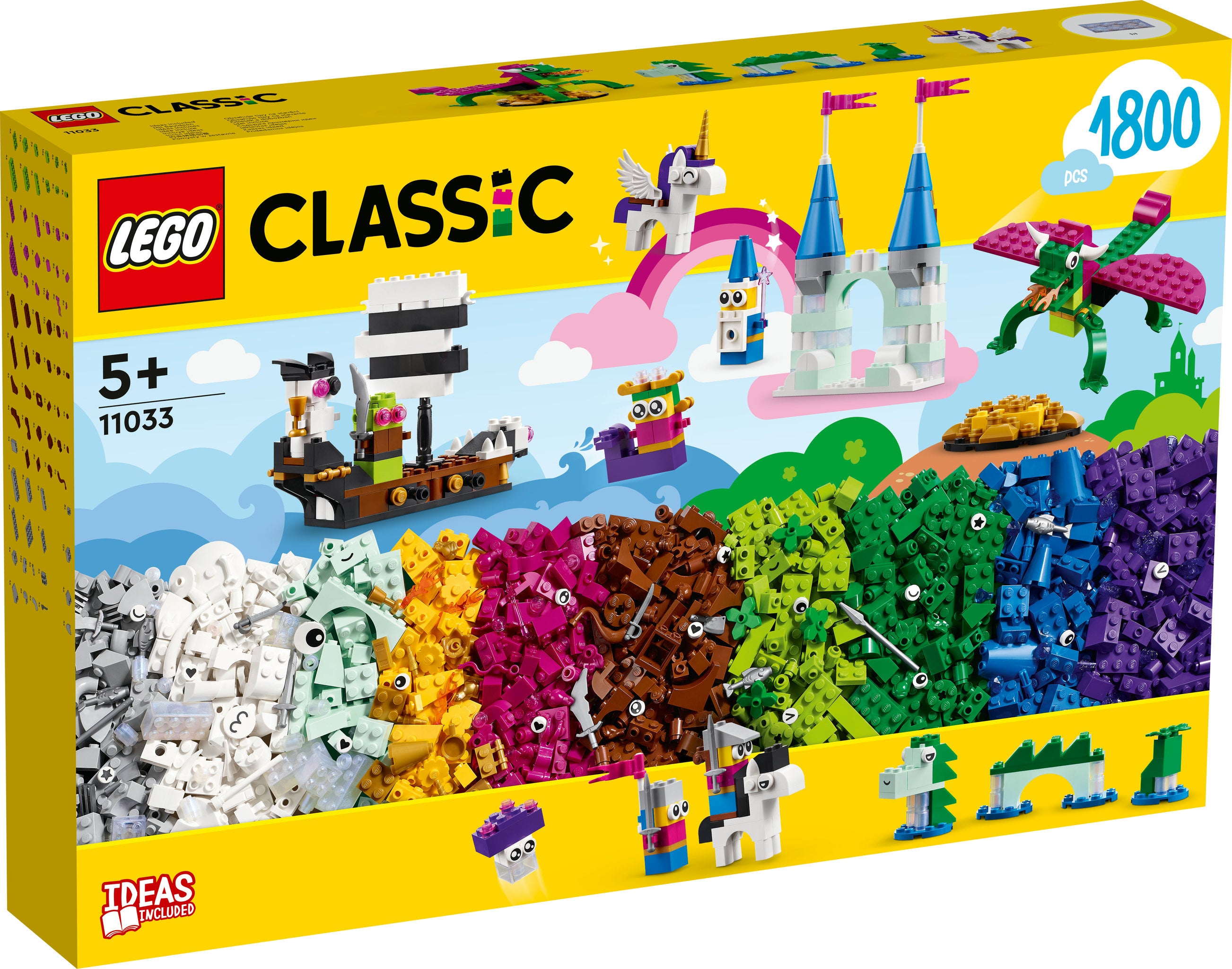 LEGO Classic - Fantasie-Universum Kreativ-Bauset (11033)