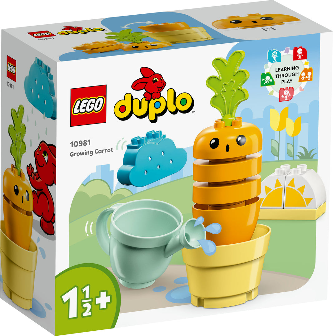 LEGO DUPLO My First - Wachsende Karotte (10981) – im GOLDSTEIN.SHOP verfügbar mit Gratisversand ab Schweizer Lager