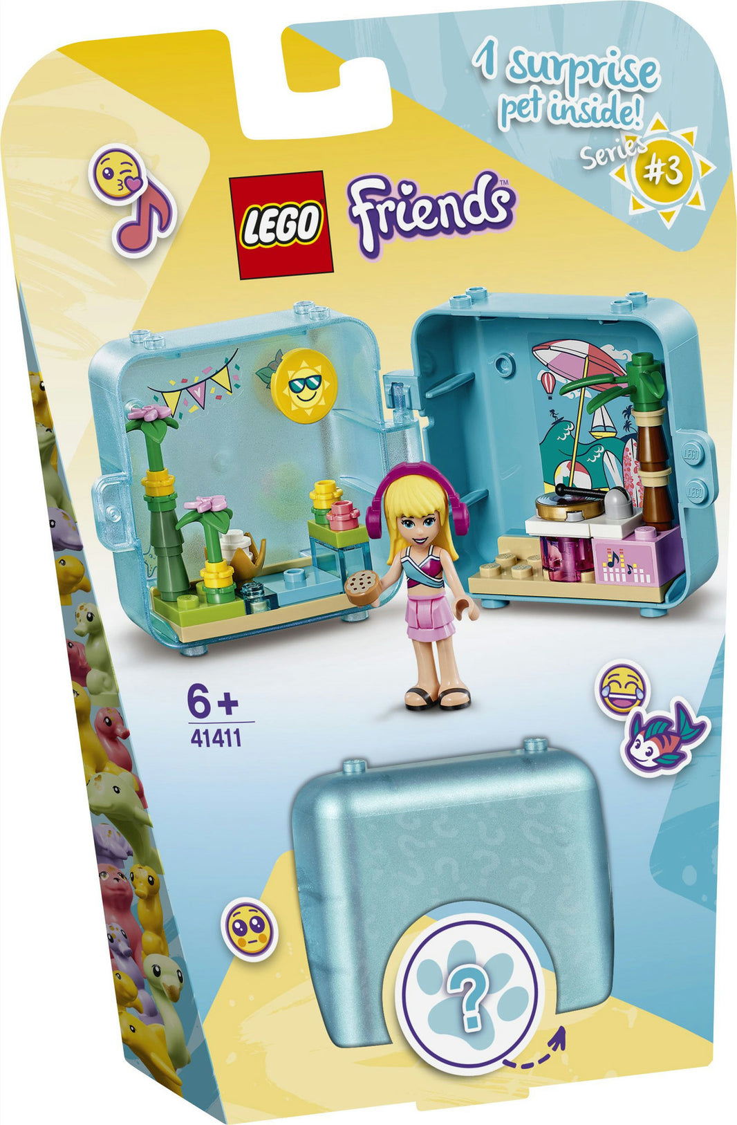 LEGO Friends - Stephanies Sommer Würfel - Strandparty (41411)