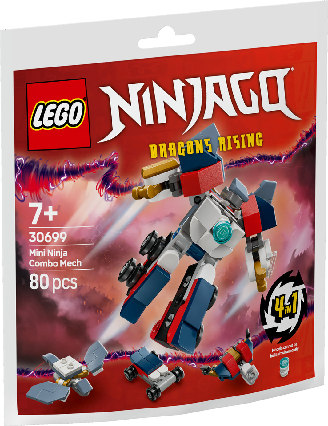 LEGO Ninjago - Mini-Kombi-Mech der Ninja (30699) – im GOLDSTEIN.SHOP verfügbar mit Gratisversand ab Schweizer Lager