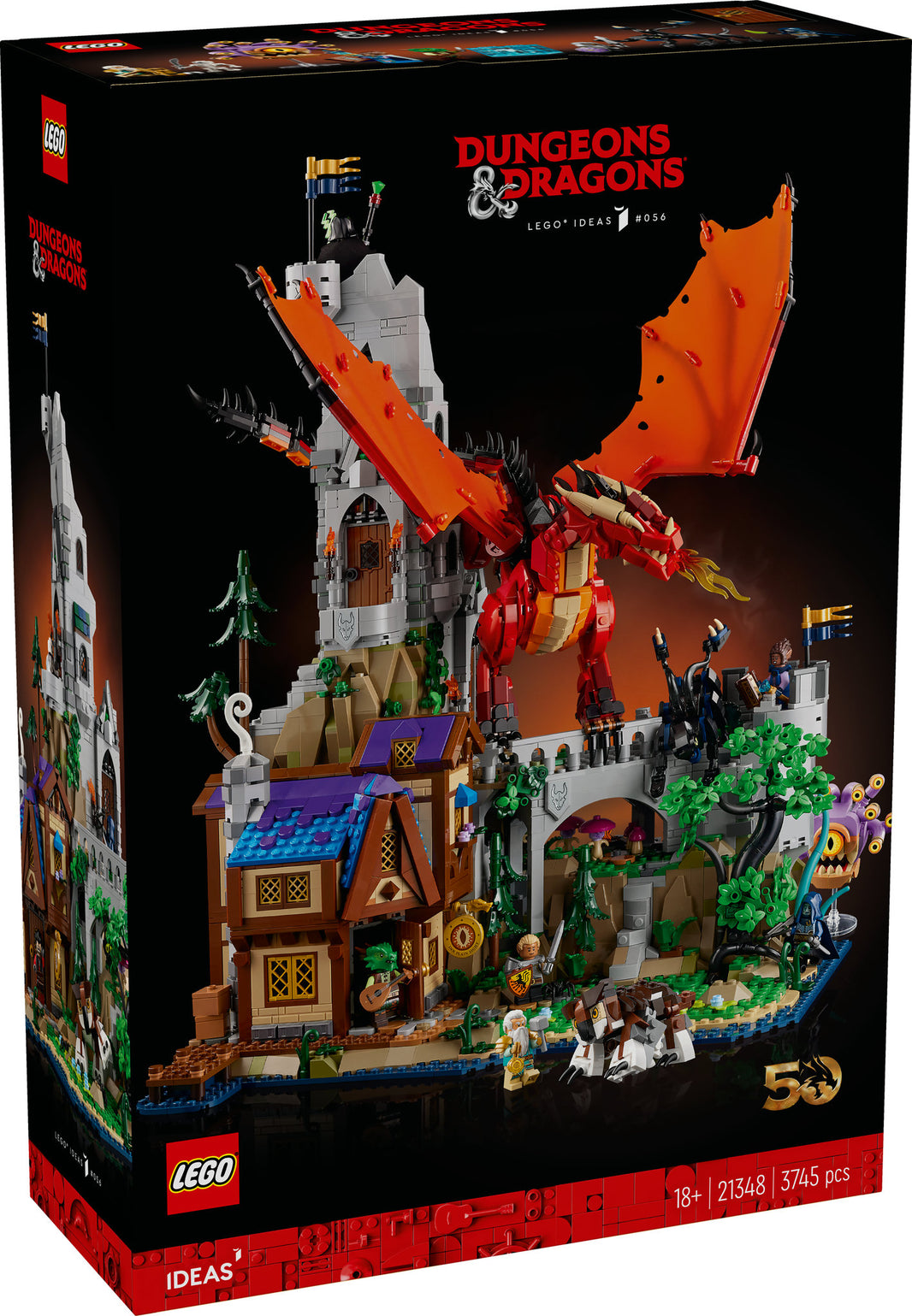 LEGO Ideas - Dungeons & Dragons: Die Sage vom Roten Drachen (21348) – im GOLDSTEIN.SHOP verfügbar mit Gratisversand ab Schweizer Lager