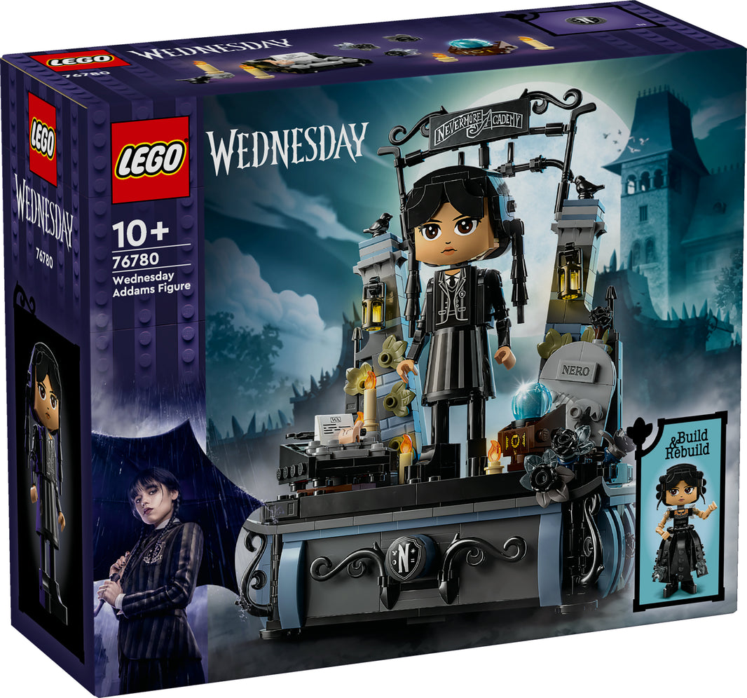 LEGO Wednesday - Wednesday Addams Baufigur (76780) – im GOLDSTEIN.SHOP verfügbar mit Gratisversand ab Schweizer Lager