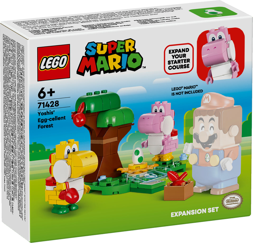 LEGO Super Mario - Yoshis wilder Wald – Erweiterungsset (71428) – im GOLDSTEIN.SHOP verfügbar mit Gratisversand ab Schweizer Lager