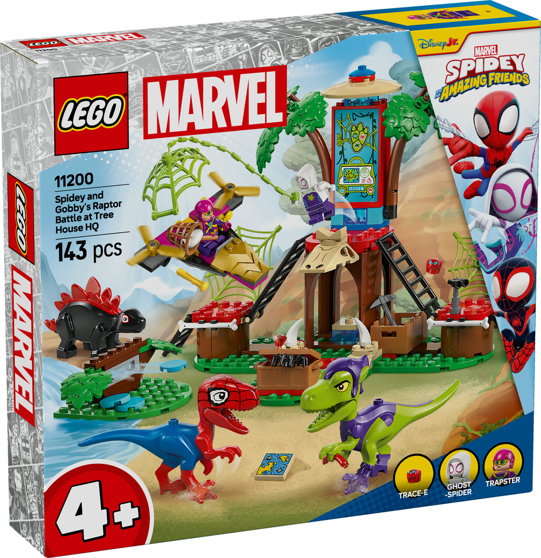 LEGO Marvel - Showdown am Baumhaus: Spidey-Rex vs. Gobby-Raptor (11200) – im GOLDSTEIN.SHOP verfügbar mit Gratisversand ab Schweizer Lager