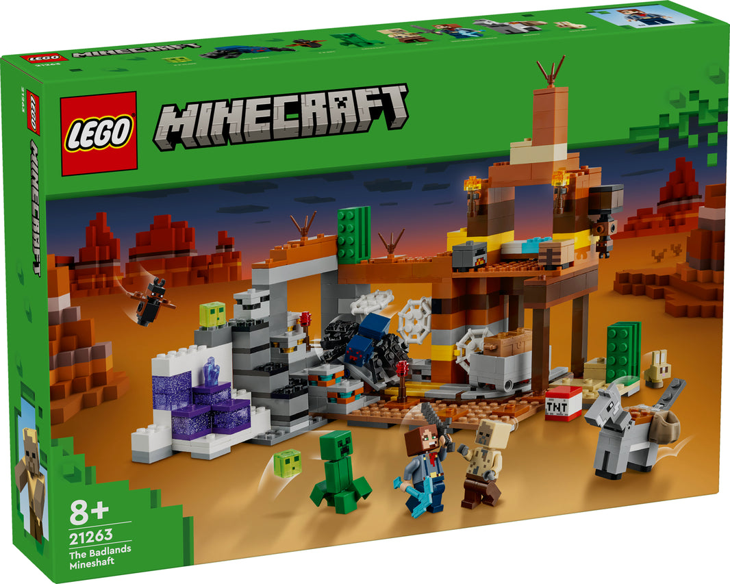 LEGO Minecraft - Die Mine in den Badlands (21263) – im GOLDSTEIN.SHOP verfügbar mit Gratisversand ab Schweizer Lager