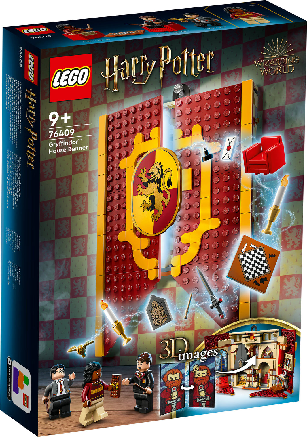 LEGO Harry Potter - Hausbanner Gryffindor (76409) – im GOLDSTEIN.SHOP verfügbar mit Gratisversand ab Schweizer Lager